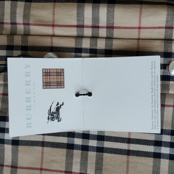 NWT VINTAGE 90's Burberry Men's Shirt - Picture 8 of 12